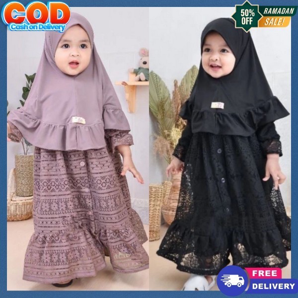 Pakaian Games Model Simpel Elegan Murah Adem Baju Muslim Perempuan Remaja Lebaran Mewah Termurah Ker