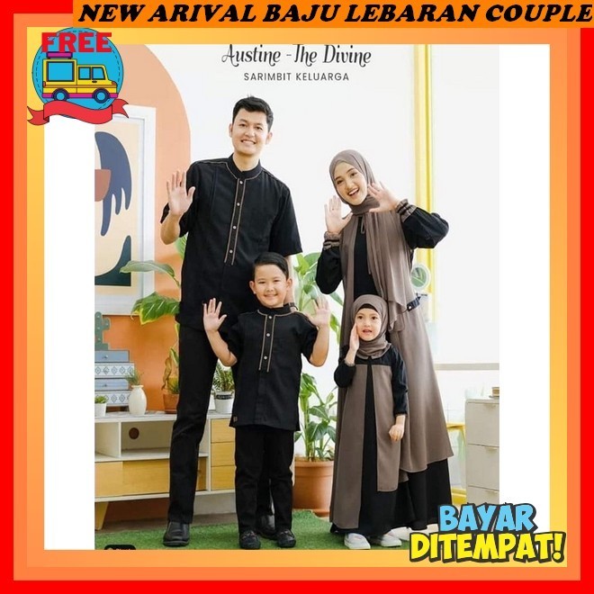 Abaya Pesta Mewah Elegan Gamiz Muslimah Buju Ganis Kapel Pasangam Kekinian Gamis Couple Suami Istri 