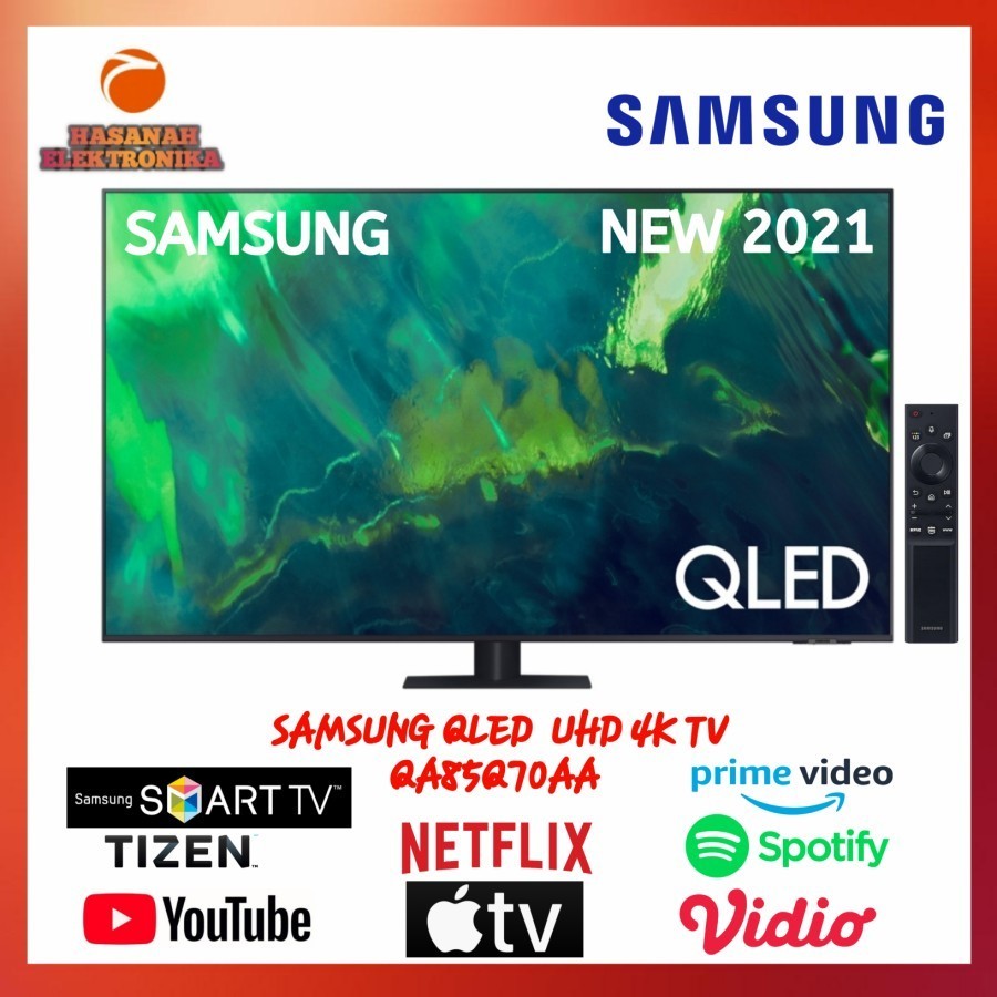 SAMSUNG QLED TV QA85Q70AA 4K UHD SMART TV 85 INCH