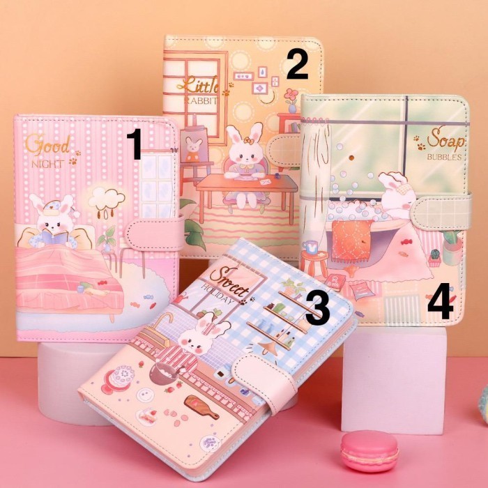 

BARANG TERLARIS Buku Diary Notebook Lucu Agenda Import Little Rabbit Non Cod