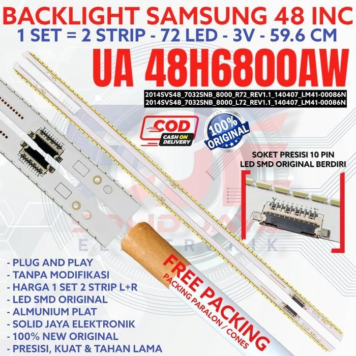 BACKLIGHT TV LED SAMSUNG 48 UA 48H6800 48H6800AW UA48H6800 UA48H6800AW
