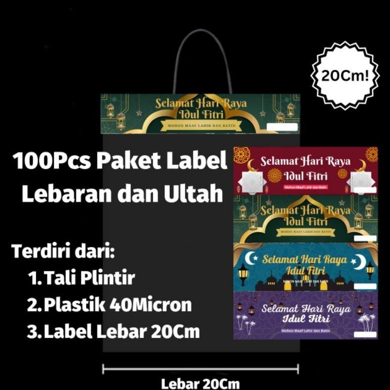 

Dapatkan potongan harga terbesar hanya hari ini." [100Pasang] Plastik Label Ukuran 20Cm Ulang Tahun dan Label Lebaran Plastik idul Fitri Murah Peluang Bisnis Amplop Lebaran ||