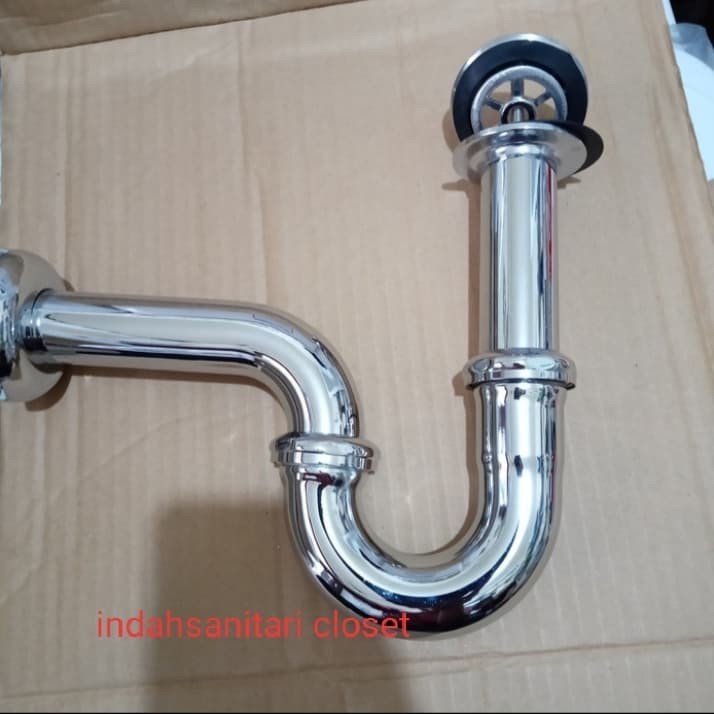 sipon afur pembuangan wastafel angsa toto | pipa sipon angsa