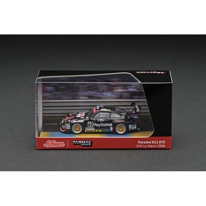 HOT SALE TARMAC PORSCHE 911 GT2 24H LE MANS 1998 #60 SCHUCO TERLARIS