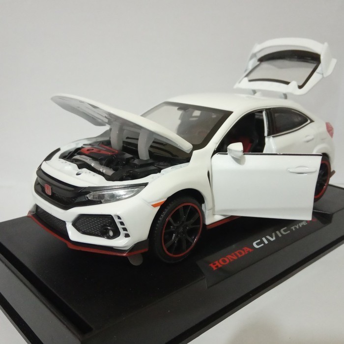 PROMO!!! MINIATUR HONDA CIVIC TYPE R TURBO MAINAN DIECAST MOBIL SPORT MINIAUTO TERMURAH