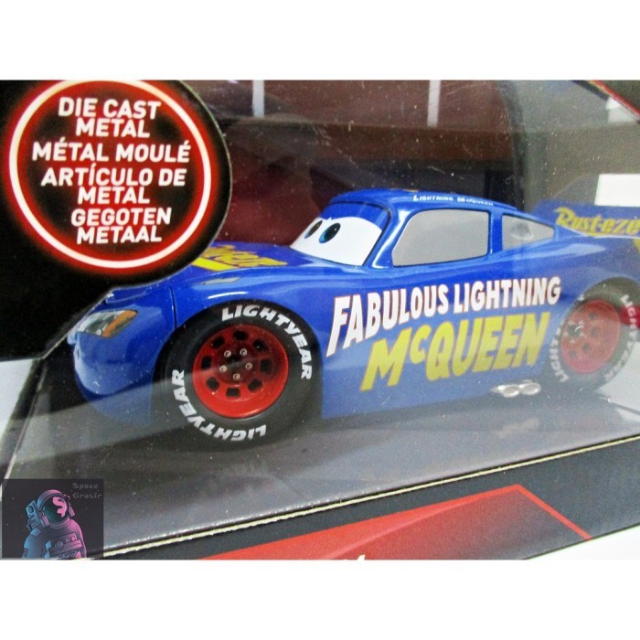 FLASH SALE JADA - CARS FABULOUS LIGHTNING MCQUEEN - SKALA 1:24 TERBARU