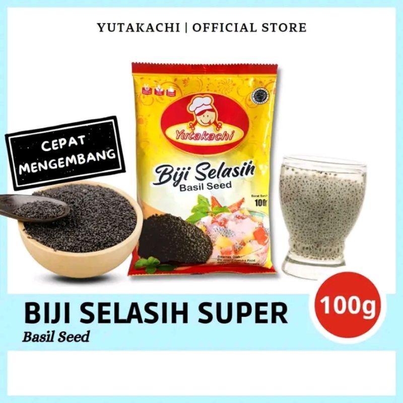 

Biji Selasih Super 100gr