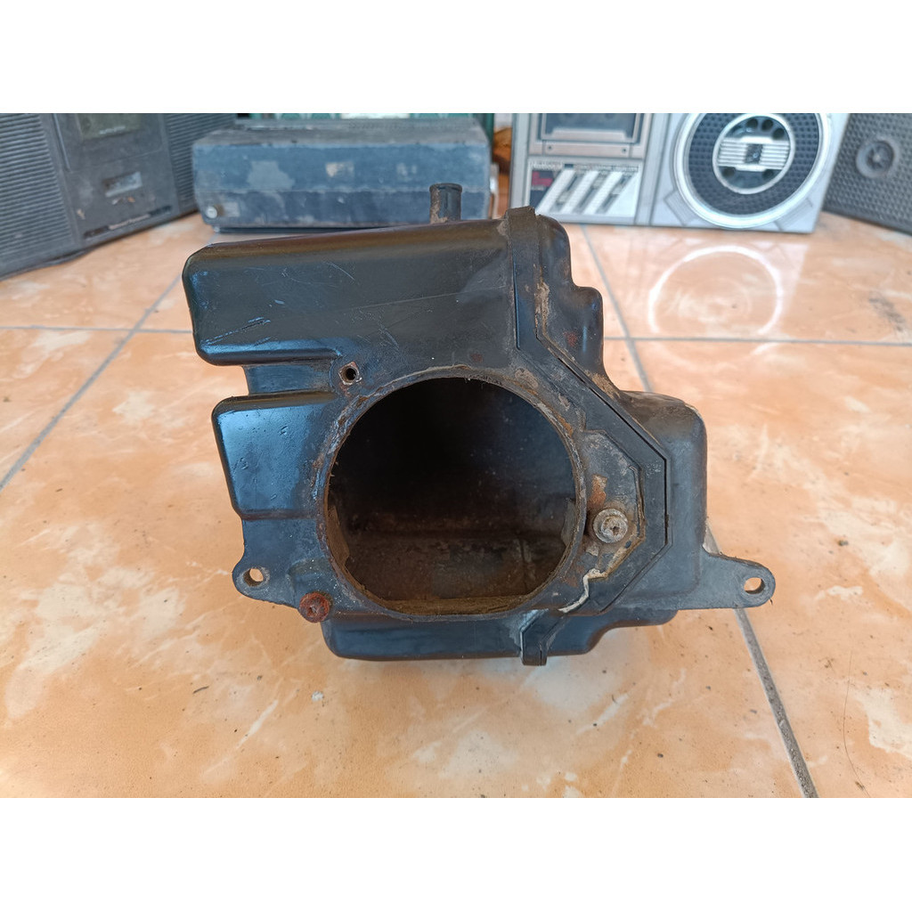 BOX Filter SATRIA 2tak ORIGINAL BOX FILTER SATRIA HIU ORIGINAL copotan