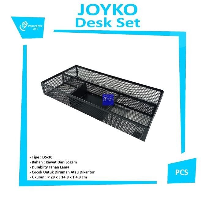 

Joyko Tempat Alat Tulis/ Desk Set Ds-30 [ Pcs ] Stok Terbatas