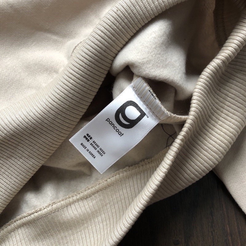 [HEAT IT UP] THE NEWEST CREWNECK PANCOAT APLIKASI BONUS TAS - SWEATER PANCOAT MATA - JAKET PANCOAT