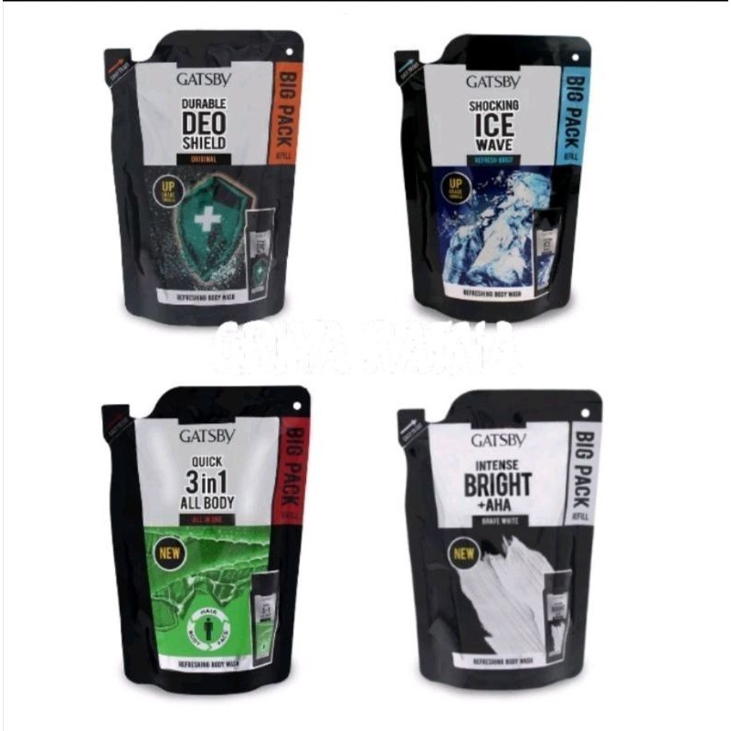 Gatsby Body Wash ( Sabun Mandi Laki Laki )