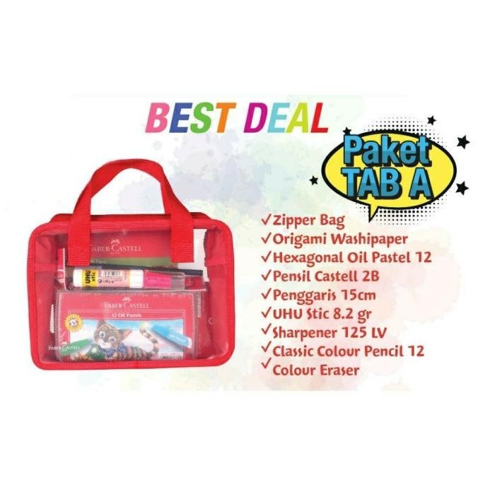 

Best Seller Paket Tab Atk Faber Castell Tahun Ajaran Baru A Limited Edition