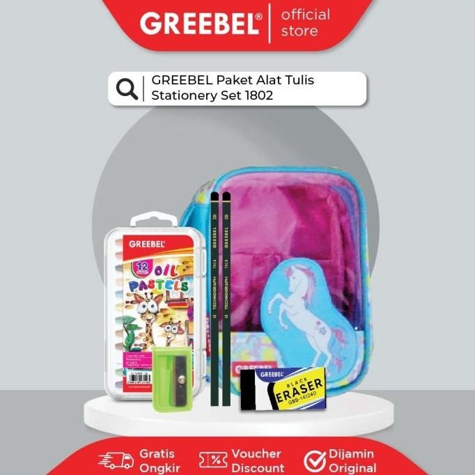 

Trend Greebel Paket Alat Tulis Set 1802/Stationary/Stationery Set Stok Terbatas