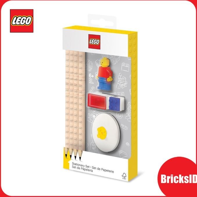 

Big Sale Lego 52053 Stationery Set 4Pencils, 1Topper, 1 Sharp, & 1 Eraser Berkualitas