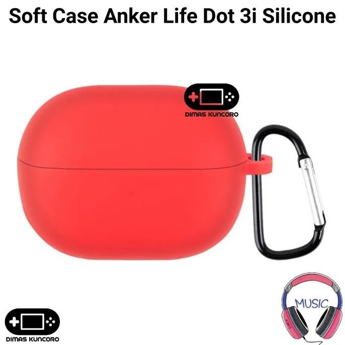 Best! Soft Case Anker Life Dot 3i silicone silikon cover casing soundcore - 3i Navy ..