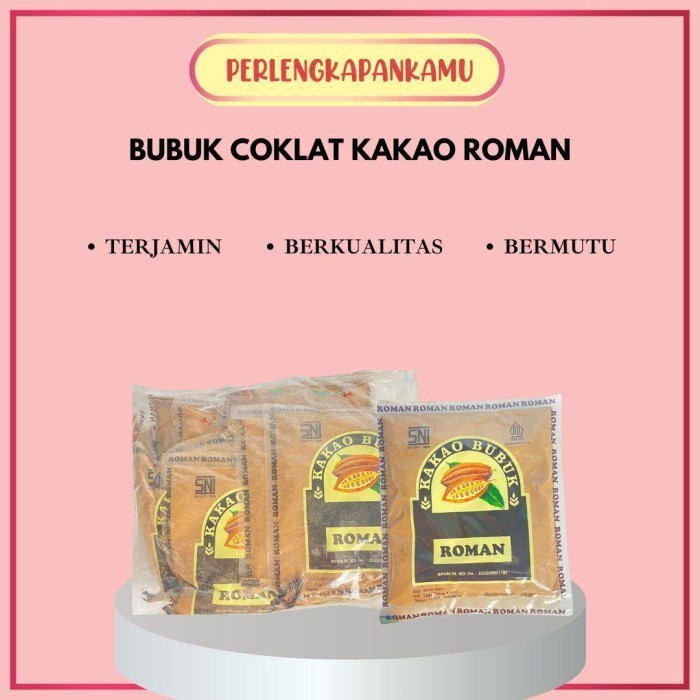 

Bubuk Kakao Merk Roman 35Gr Powder Bahan Adonan Kue