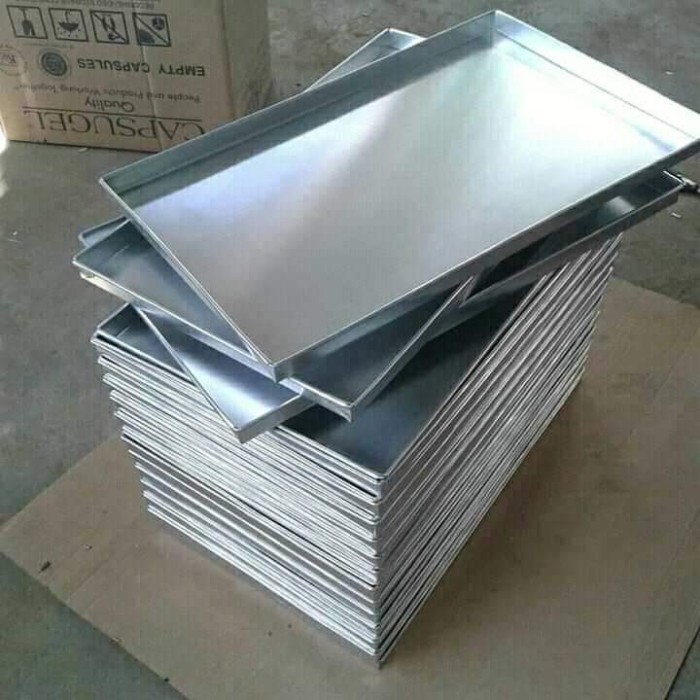 

Loyang Kue Kering Uk.41X31Cm 1 Set Isi 2 Pcs Bahan Alumunium