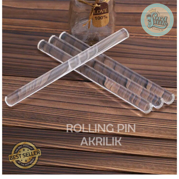 

Rolling Pin Mini Bahan Akrilik Untuk Membuat Fondant Kue Cake