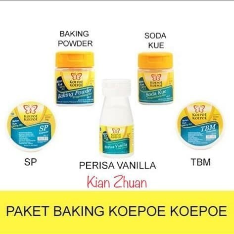 

Paket Baking Koepoe Koepoe / Bahan Kue