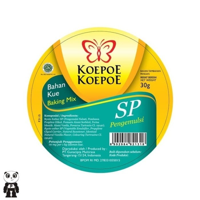 

Koepoe Koepoe Bahan Kue Sp Pengemulsi 30Gr