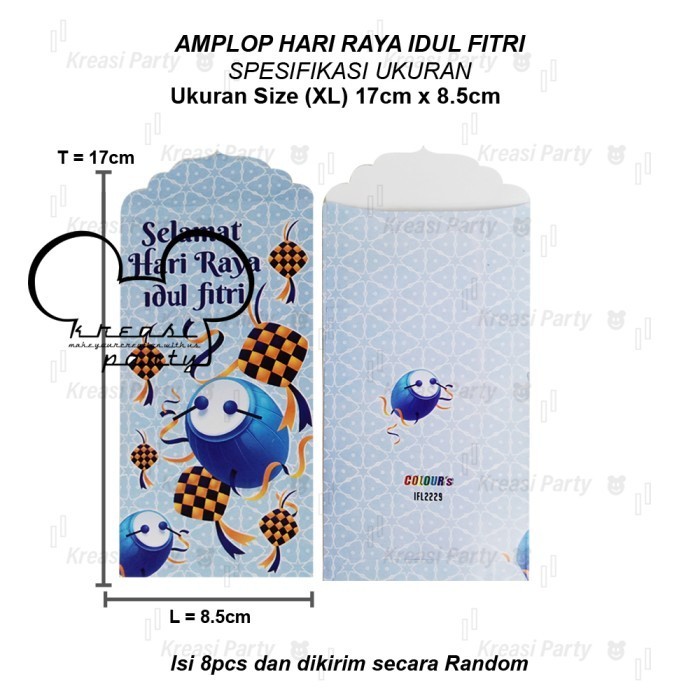 

Amplop Lebaran Idul Fitri Remaja Xl / Angpao Lebaran Idul Fitri