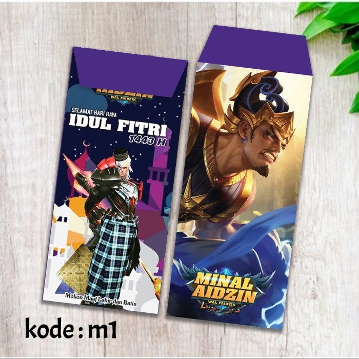 

Amplop Lebaran Motif S