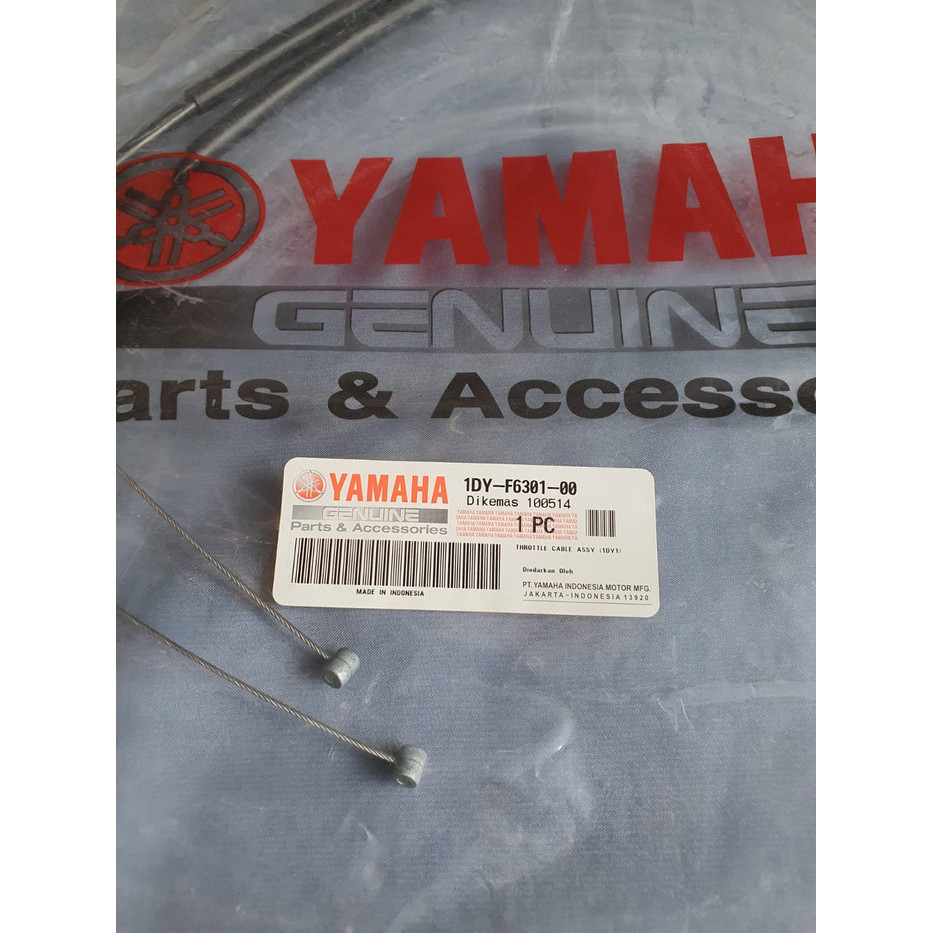 Kabel Gas Jupiter Z1 Asli Ori Yamaha 1Dy-F6301-00 Gratis Ongkir