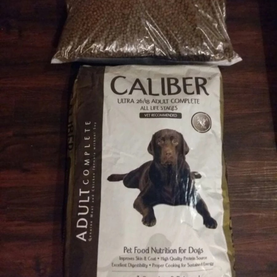 caliber dog food 18 kg all life