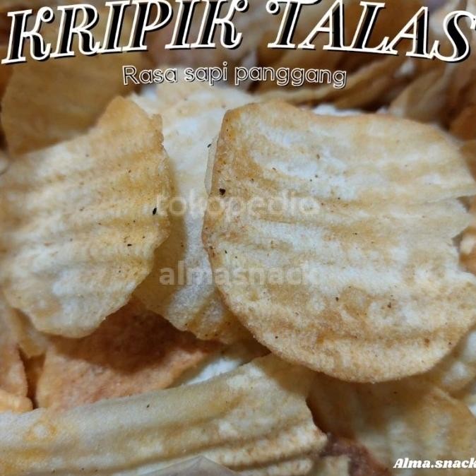 

KRIPIK TALAS SAPI PANGGANG 250gram / SNACK KILOAN MURAH/ ALMA.SNACK