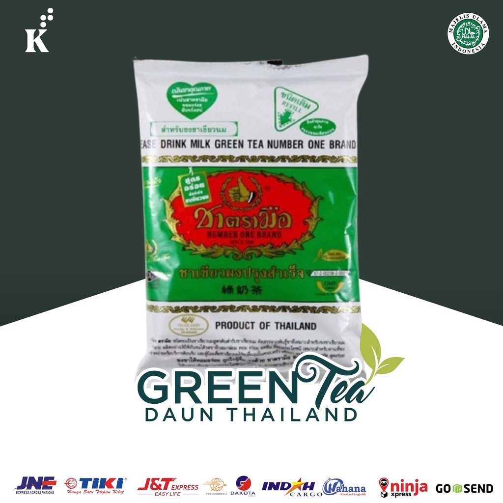 

Chatramue Green Tea Daun 200gram | Thailand Product Original