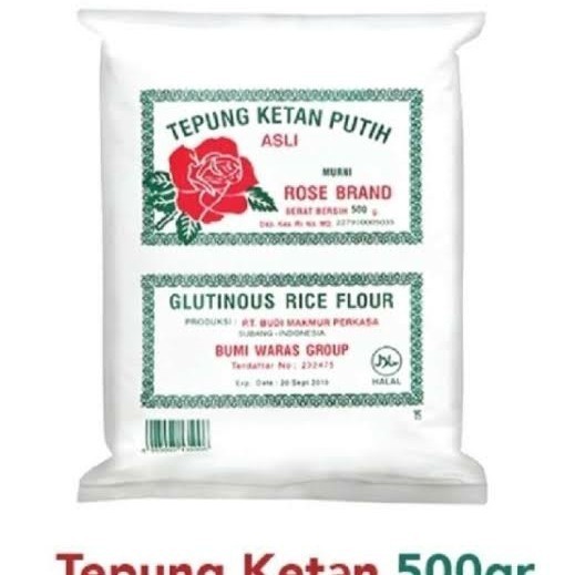 

Tepung Ketan Rose Brand 500Gr 090