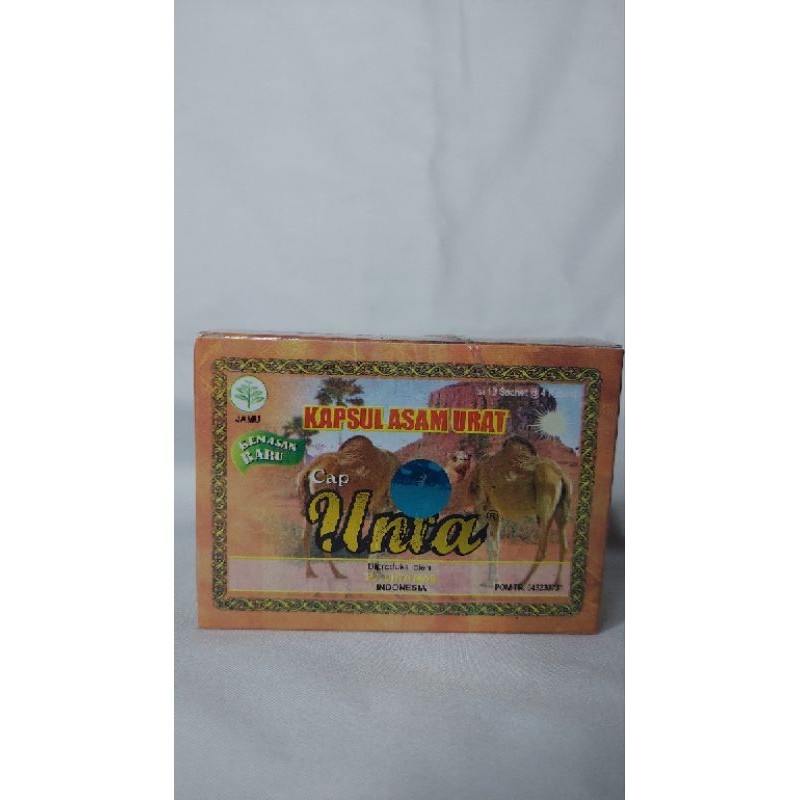 kapsul asam urat cap unta