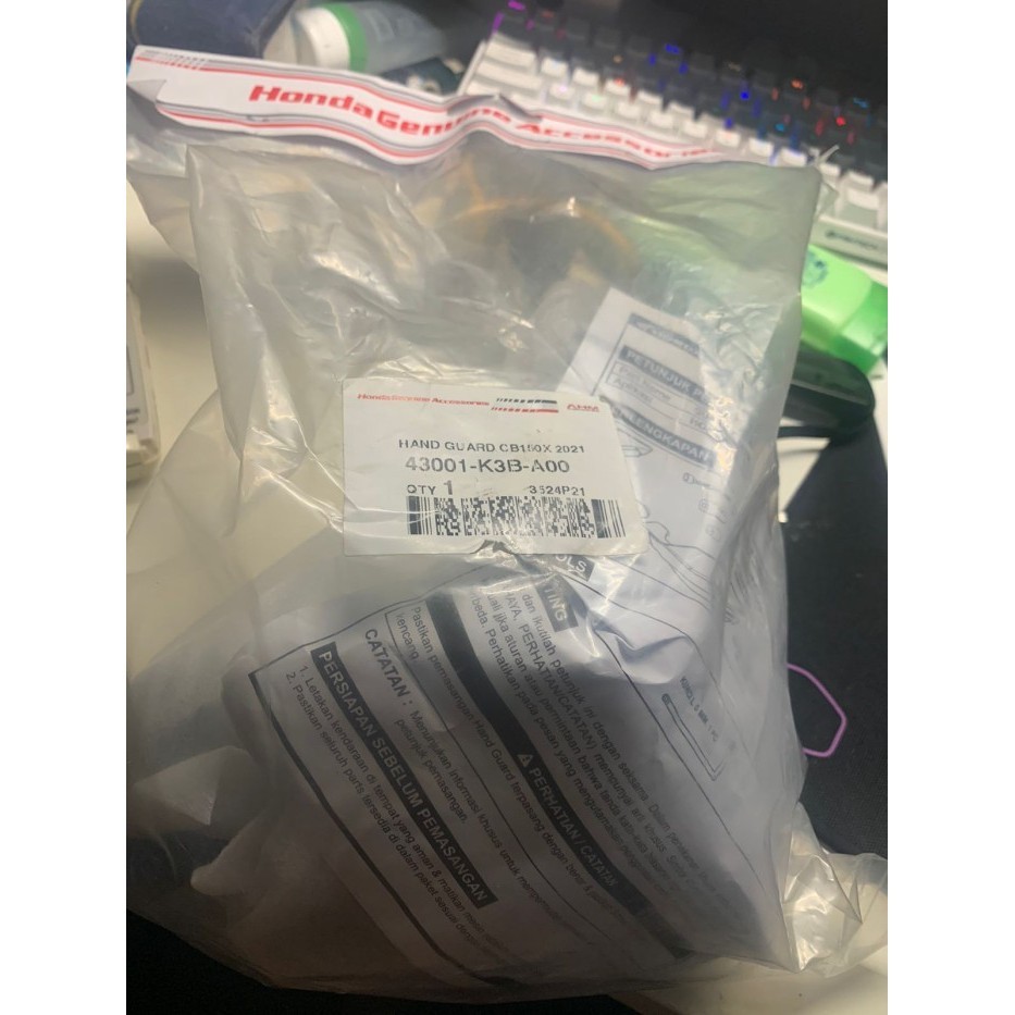 Hand Guard Cb150X Ori Ahm Cbx150 Cb 150 X Cb 150X Asli