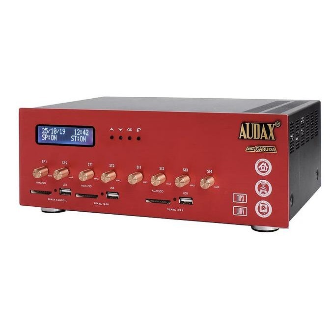 Perlengkapan Audio Amplifier Walet Audax Axm Garuda Gratis 3 Buah Memory Suara Si St Sp