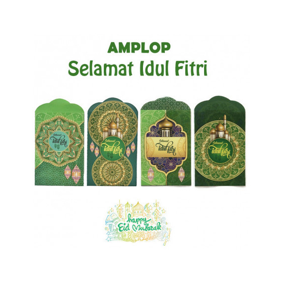 

Amplop Lebaran Idul Fitri Isi 8 Pc Medium Random 5705