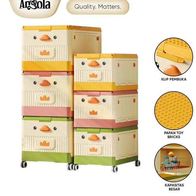 Angola Storage Box Organizer C83-C84 Kotak Penyimpanan / Box Container - kuigrocery