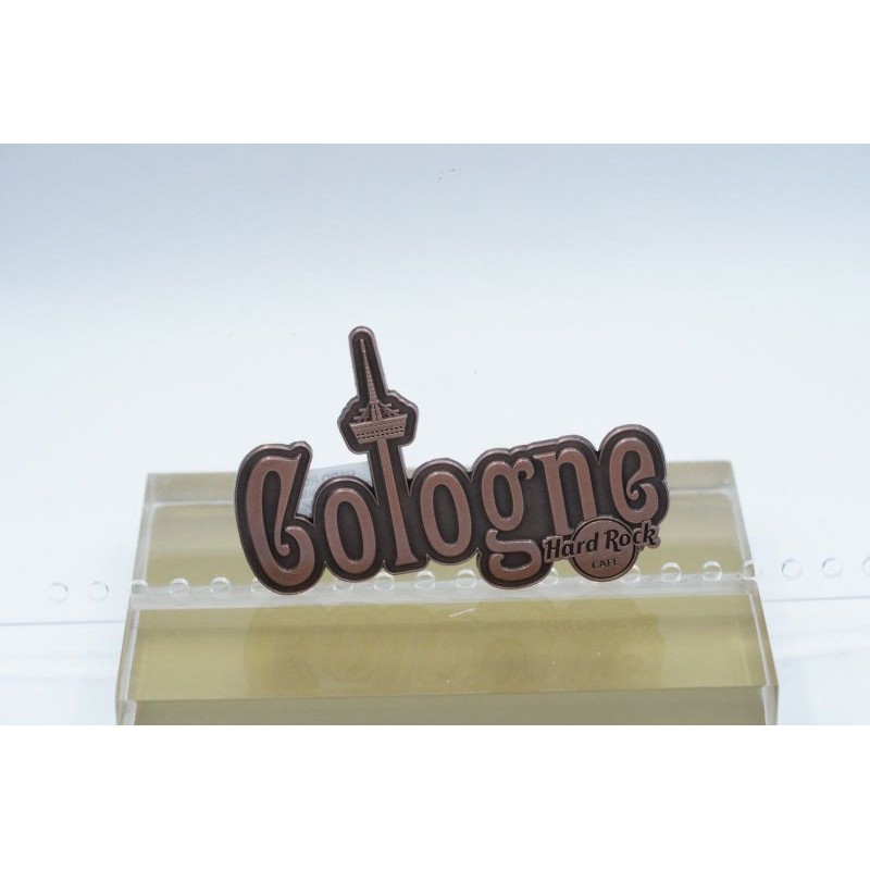 Hard Rock Cafe Cologne Magnet Destination Name Original Merchandise Magnet Fridge Kulkas Souvenir