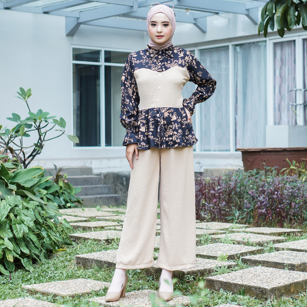 One Set Wanita Terbaru 2023 Stelan Korean Style Setcell  Dress Kaos 2022 Bawahan Bju Senam Satuset A