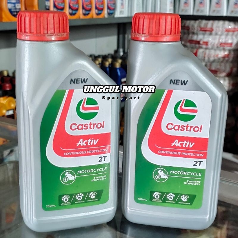 Oli 2T Castrol Active Kemasan 700 ml Original Castrol Oil