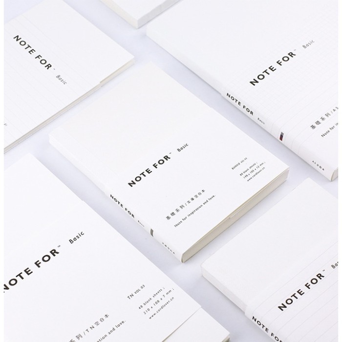 

Wow [Nokai Space] A6 Minimalist Basic Portable Notebook Catatan Estetik Limited