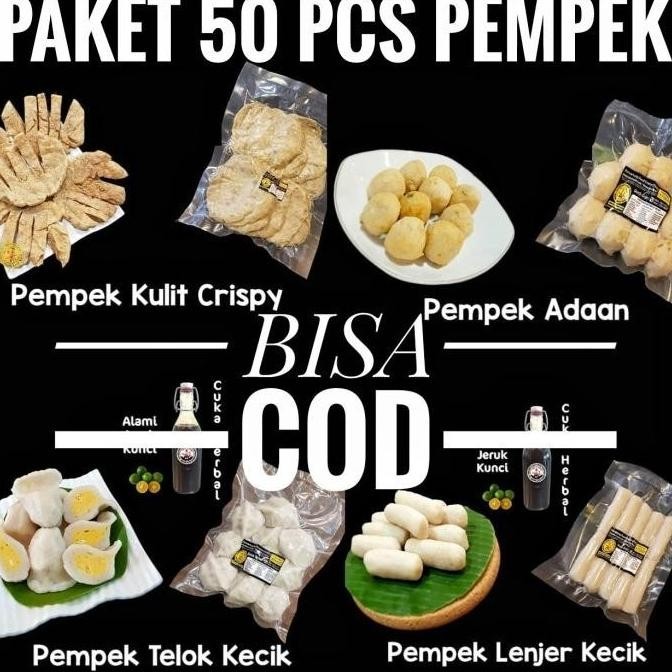 

TERJANGKAU PROMO !!! PEMPEK PALEMBANG ASLI ISI 50PCS TANIALIYA56