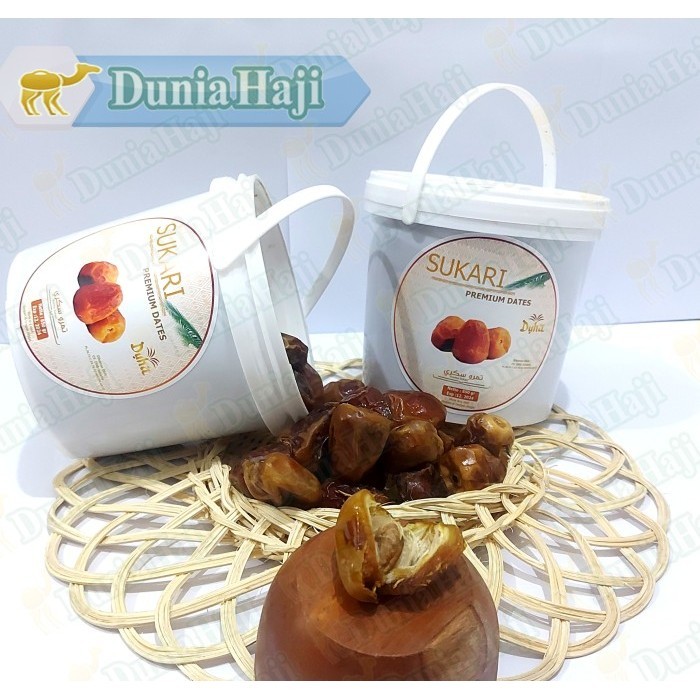 

Kualitas terbaik] Kurma Sukari Ember Al-Qossim 850GR Basah Premium Saudi Dates Al QASSIM