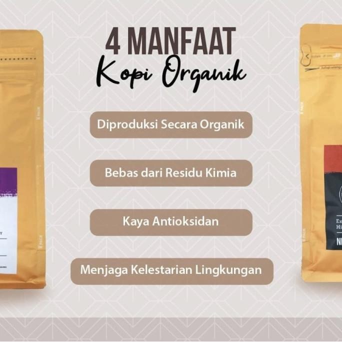 

Kopi Organik Kopi HIBO Black Italian Roast Bubuk 200 gram TF