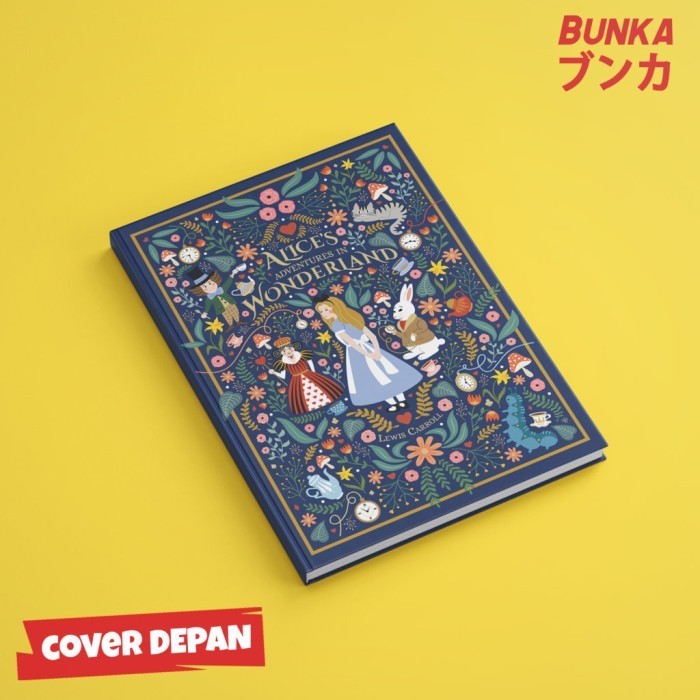 

Murah Notebook Alice In The Wonderland Hardcover A5 Buku Tulis Catatan Notes Murah