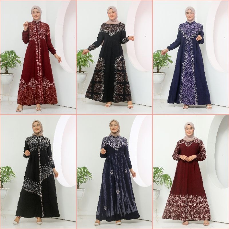 Larissa Dress Gamis Putih Bersih Wanita Kekinian Rempel Susun 3 Manasik Haji Terbaru 2024 Lebaran Im