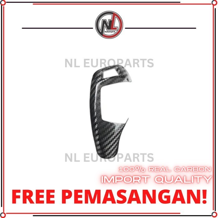 Terbaru!! Gear Shift Knob Cover REAL Carbon BMW F30 F32 Pre - LCI Shift Knob