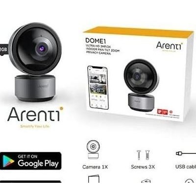 Arenti Dome1 Ip Camera Cctv Cam 2K Rumah Baby Wifi Speaker Mic Motion Trimulyojaya
