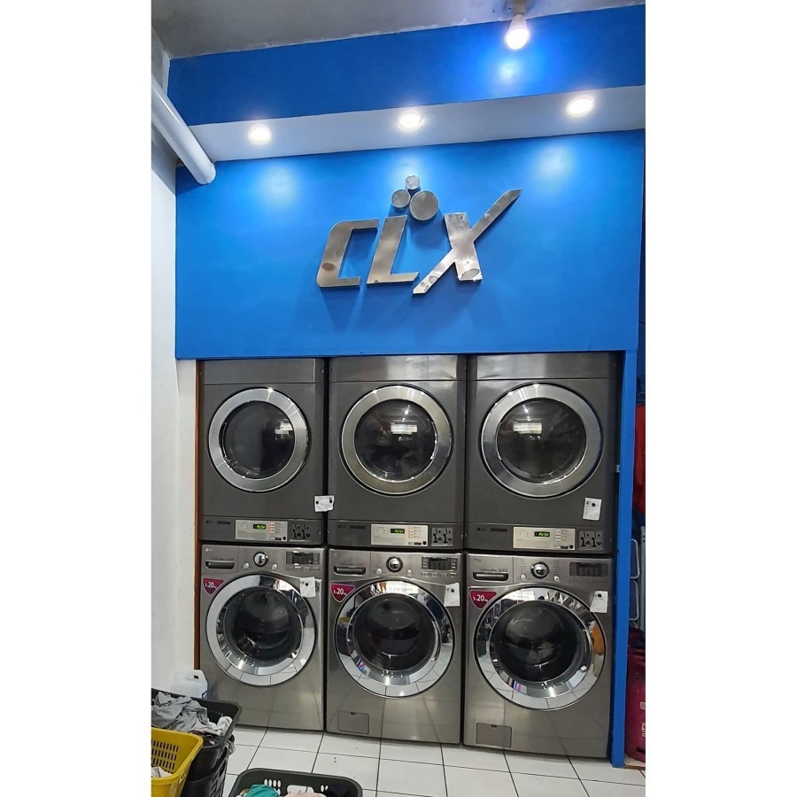 MESIN CUCI LG STACK COMMERCIAL NON COIN