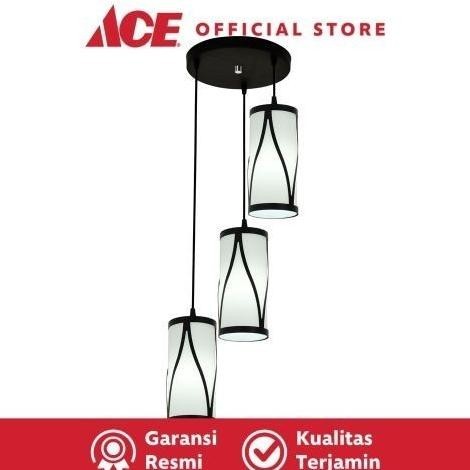- Eglare Frame Lampu Gantung Hias 3L - Hitam Tiarajaya18