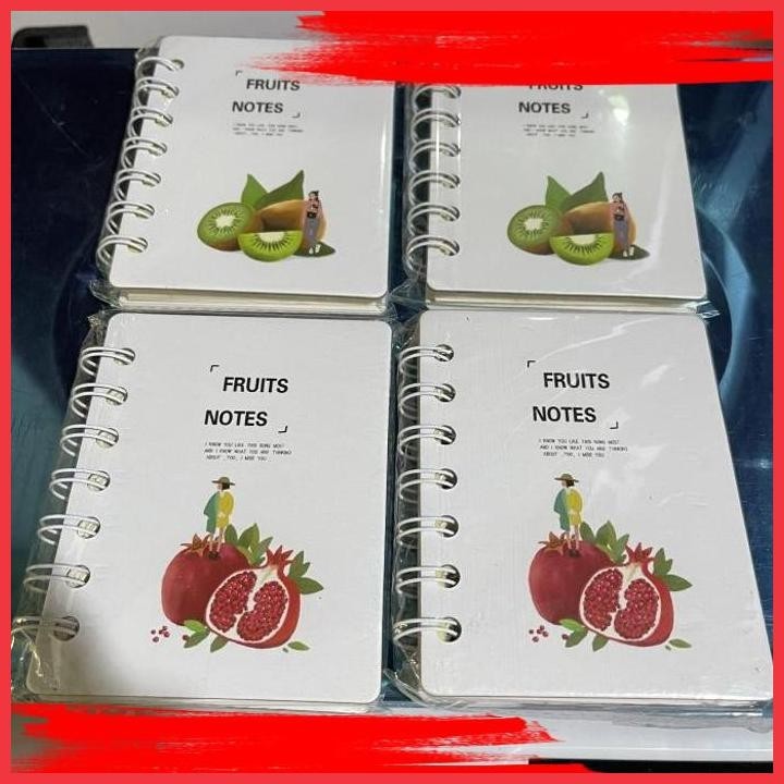 

(ANTI) MEMO NOTES RING MOTIF BUAH FRUIT SATUAN